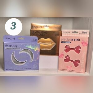 NEW Spalife Undereye & Lip Mask Package 3 Boxes